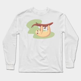 Cute sloth Long Sleeve T-Shirt